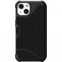 UAG Metropolis odolné flipové puzdro pre iPhone 13 - kevlarovo čierne