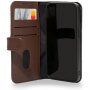 Decoded Wallet flipové puzdro pre iPhone 13 Pro - hnedé