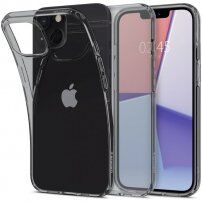 Spigen Crystal Flex transparentný kryt pre iPhone 13 mini - čierny