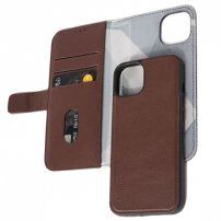 Decoded Wallet flipové puzdro pre iPhone 13 mini - hnedé