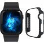Pitaka Air púzdro so vzorom karbónových vlákien pre Apple Watch 44mm - čiernošedé