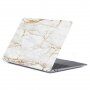 Matný kryt pre MacBook Pro 15" (A1398) - bielo-zlatý mramor