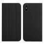 Magnetické flipové puzdro pre iPhone X / XS - čierne