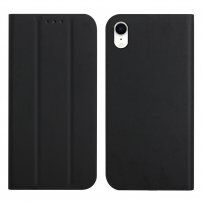 Magnetické flipové puzdro pre iPhone XR - čierne