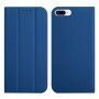 Magnetické flipové puzdro pre iPhone 7 Plus / 8 Plus - kráľovsky modré