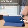 Magnetické flipové puzdro pre iPhone 7 Plus / 8 Plus - kráľovsky modré