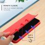 Magnetické flipové puzdro pre iPhone 12 mini - červené