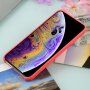 Silikónový kryt s podporou nabíjania Magsafe pre iPhone XS Max - korálový