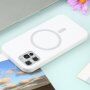 Silikónový kryt s podporou nabíjania Magsafe pre iPhone 11 Pro Max - biely