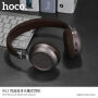 HOCO bezdrôtové retro slúchadlá pre Apple iPhone – čierna