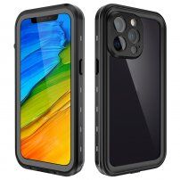 Super odolné puzdro s 360° ochranou pre iPhone 13 Pro - čierny