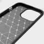 Odolný kryt s brúsenou textúrou pre iPhone 13 Pro Max - červený