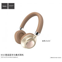 HOCO bezdrôtové Bluetooth slúchadlá pre Apple iPhone – zlatá