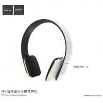 HOCO bezdrôtové Bluetooth slúchadlá s ovládaním pre zariadenia Apple – biela