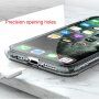 Mramorovaný kryt odolný proti poškrabaniu pre iPhone 11 Pro - tyrkysový