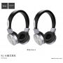 HOCO skladacie bezdrôtové Bluetooth slúchadlá pre zariadenia Apple – čierna