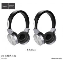 HOCO skladacie bezdrôtové Bluetooth slúchadlá pre zariadenia Apple – čierna