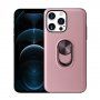Kryt s funkciou stojančeka a magnetickým držiakom pre iPhone 13 Pro Max - zlatoružový