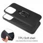 Kryt s funkciou stojančeka a magnetickým držiakom pre iPhone 13 Pro Max - námornícky modrý