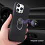 Kryt s funkciou stojančeka a magnetickým držiakom pre iPhone 13 Pro Max - námornícky modrý