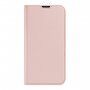 DUX DUCIS flipové puzdro pre iPhone 13 Pro - ružovo-zlaté