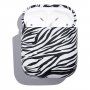 Ochranný obal so zvieracím vzorom pre AirPods 1 / 2 - zebra