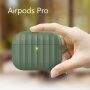 DIROSE silikónový obal pre AirPods Pro - olivový