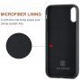 DG.MING 2 v 1 kryt s odnímateľnou magnetickou peňaženkou pre iPhone X / XS - kávový