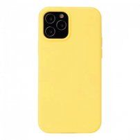 Silikónový kryt pre iPhone 13 Pro - žltý