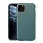 Nárazuvzdorný kryt s textúrou kože pre iPhone 11 Pro - zelený