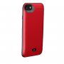 Kryt s externou batériou pre iPhone 6 / 6S / 7 / 8 / SE (2020/2022) - 5 000 mAh - červený