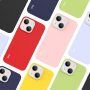 Imak mäkký nárazuvzdorný kryt pre iPhone 13 mini - čierny