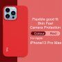 Imak mäkký nárazuvzdorný kryt pre iPhone 13 Pro - červený