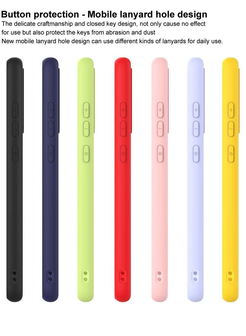 Imak mäkký nárazuvzdorný kryt pre iPhone 13 Pro - modrý