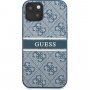 Guess 4G Printed Stripe kryt pre iPhone 13 - modrý