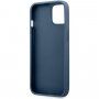 Guess 4G Printed Stripe kryt pre iPhone 13 - modrý