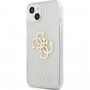 Guess Big 4G Full Glitter kryt pre iPhone 13 - číry