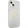 Guess Big 4G Full Glitter kryt pre iPhone 13 - číry