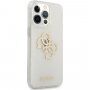 Guess Big 4G Full Glitter kryt pre iPhone 13 Pro - číry