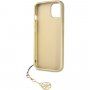 Guess 4G Charms kryt pre iPhone 13 mini - sivý