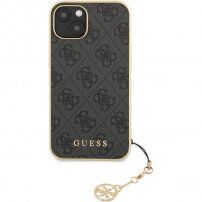 Guess 4G Charms kryt pre iPhone 13 mini - sivý