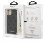 Guess 4G Charms kryt pre iPhone 13 mini - sivý