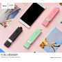 HOCO selfie tyč s drôtovou spúšťou pre Apple iPhone – max. 65 cm – ružová