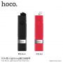 HOCO selfie tyč s drôtovou spúšťou s lightning konektorom pre Apple iPhone – max. 65 cm – čierna