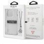 Guess 4G Grey Stripe kryt pre iPhone 13 Pro Max - sivý