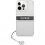 Guess 4G Grey Stripe kryt pre iPhone 13 Pro Max - sivý