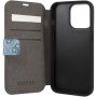 Guess 4G Printed Stripe flipové puzdro pre iPhone 13 Pro Max - modré