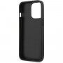 Guess 4G Metal Logo kryt pre iPhone 13 Pro Max - sivý