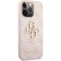 Guess 4G Metal Logo kryt pre iPhone 13 Pro Max - ružový