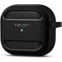 Spigen Rugged Armor odolný obal pre AirPods 3 - čierny